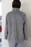 Bichon overfit fur jacket