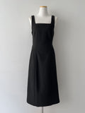 [Long ver.] Pecan Adjust Sleeveless One Piece