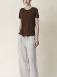 Pure Basic Linen T-shirt