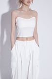 nylon pintuck carge pants