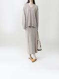 [Premium] Whole Garment Wis V-neck
