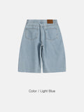 Foil Carpenter Bermuda Denim Pants