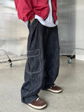Non-Fade Curved Cargo Denim