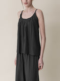 Bell Pintuck Sleeveless