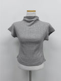 Beats Mockneck Cap Sleeve T-Shirt