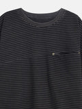 Zed Pigment Stripe Long Sleeve