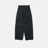 Mute 6-pocket utility cargo denim