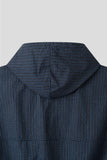 Dewey Check Crop Hood Windbreaker
