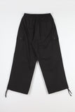 Wide button cargo pants