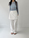 Loti Slav Wide Denim Slacks