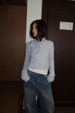 Mongle Fur Round Knit