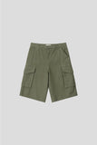 Vintage Washed Cargo Bermuda Pants