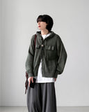 Lutz Pigment Hood Cardigan