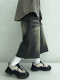 Nocta Washing Cutting Bermuda Denim