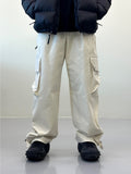 Dea Zipper Wide Cargo Pants