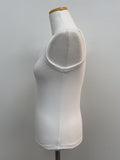 Ribbed sleeveless top
