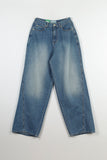 balloon hip wide jeans