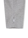 Dev Turtleneck Crop Waffle Sweatshirt