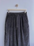 Two-Tone Velvet Banding Pants