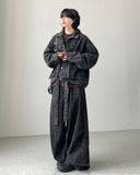 Hermes Belt Wide Denim