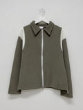 Varsity Two-Way String Cardigan