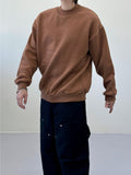 Mono Brushed Half Turtleneck Sweatshirt