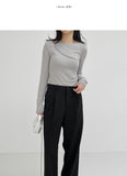 [unisex] All-Day Semi Wide Slacks