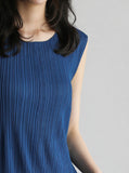 [Premium] Solean Pleated Volume Sleeveless One Piece