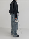 Rain Back Bijo Long Wide Denim