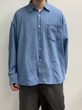 Soft Denim Rolling Shirt