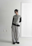 SUEDE WIDE BELT