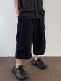 Nylon Cozy Cargo Bermuda Pants