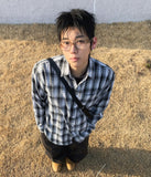 Suss grunge check shirt