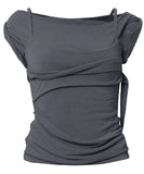 Layered Bustier T-Shirt