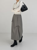 Cash Cable V-neck Knit