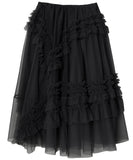 Tulle Layered Long Skirts