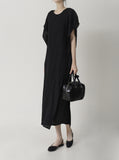 [Premium] Issey Pleated Wing Sleeveless One Piece