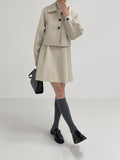 [handmade] Shael Wool Balloon Crop Short Jacket
