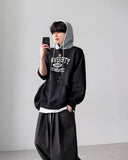 Eyes Two-Tone Over Hoodie