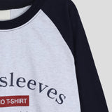 Vintage Raglan Lettering Long Sleeve