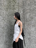 FRILL SLEEVELESS MINI ONEPIECE