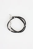 Linker choker suede bracelet