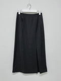 [FW] Betty Slit H-Line Long Skirt