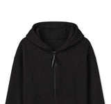 Ted Basic Rib Hood Zip-Up