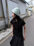 DOUBLE BUTTON SHORT JACKET
