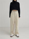 [unisex] Work Peach Bijo Wide Pants