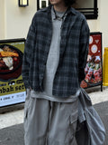 [Brushed] Vintage Pigment Check Over Shirt