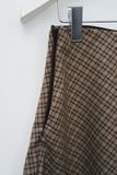 (W) Moco Check Skirt