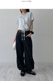 Chewing Tension Cotton Short Sleeve T-Shirt