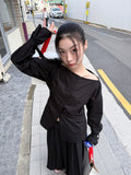 MELLOW WAVE PLEATS SKIRT
